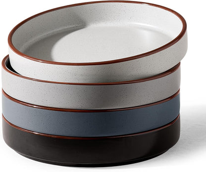 Nebula 8.1" Pasta Bowls Set, Salad Bowl Sets of 4, Multi-Color1