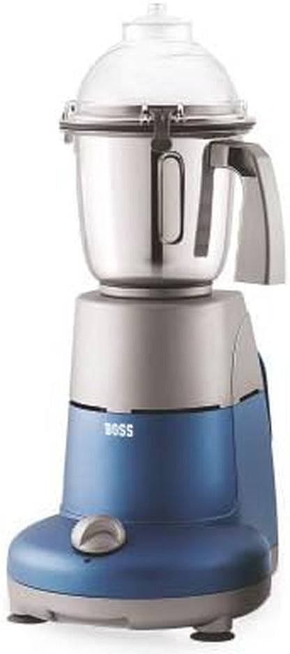 Excel Pro 3-Jar Mixer Grinder Kitchen Grinding Genius 750 Watt Powerful Motor, 3 Variable Speed with Incher, 110V,Blue2
