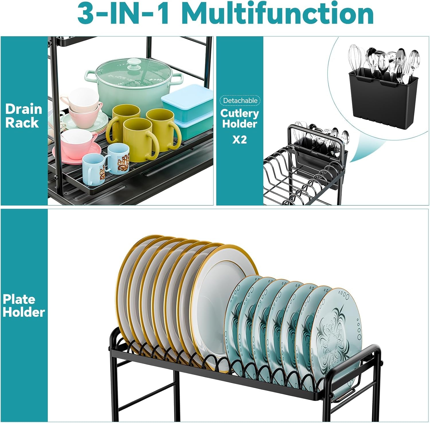 dish-rack-dish-drying-rack-2-tier-stainless-steel-dish-drainers-with-utensil-holder-and-drainboard-for-kitchen-sink-organizers-11-875-w-x-16-625-d-black