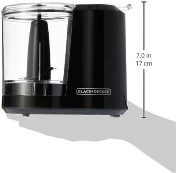BLACK+DECKER 3-Cup One-Touch Food Chopper3