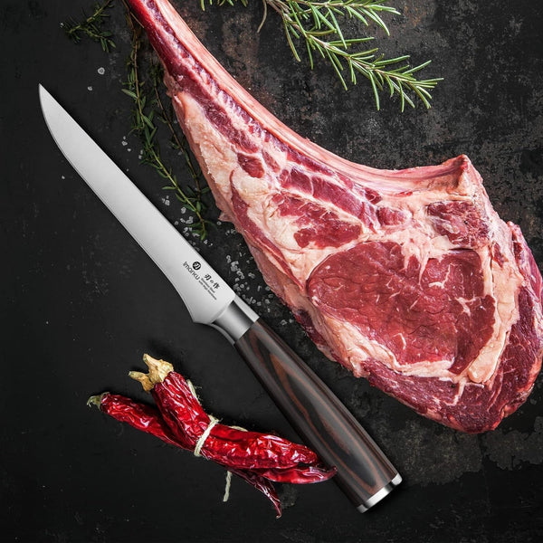 Fillet Knife 6 Inch, German High Carbon Stainless Steel Boning Knife2