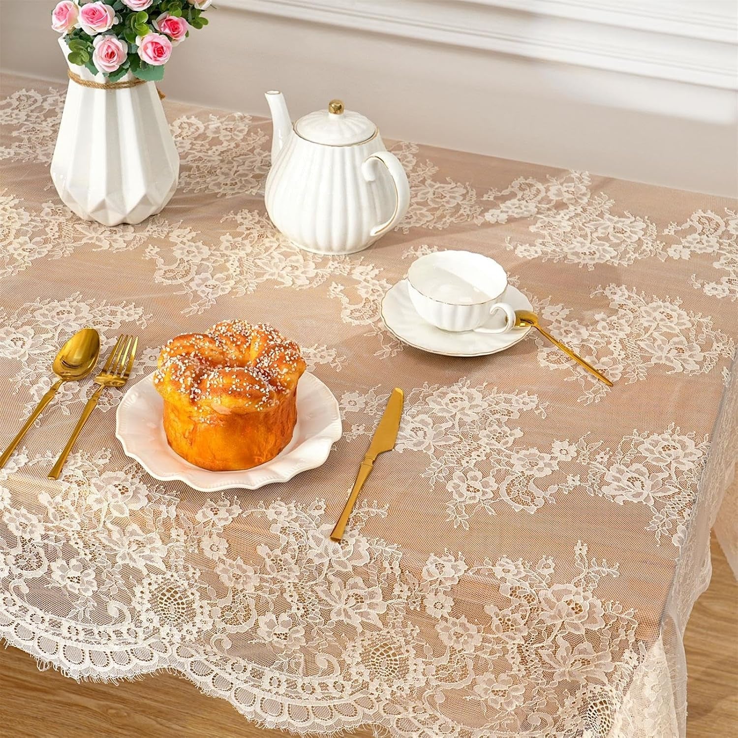 2-pieces-60x120-inch-table-cloth-farmhouse-rustic-tablecloth-for-bridal-shower-ivory-flower-table-linen-spring-outdoor-decorations