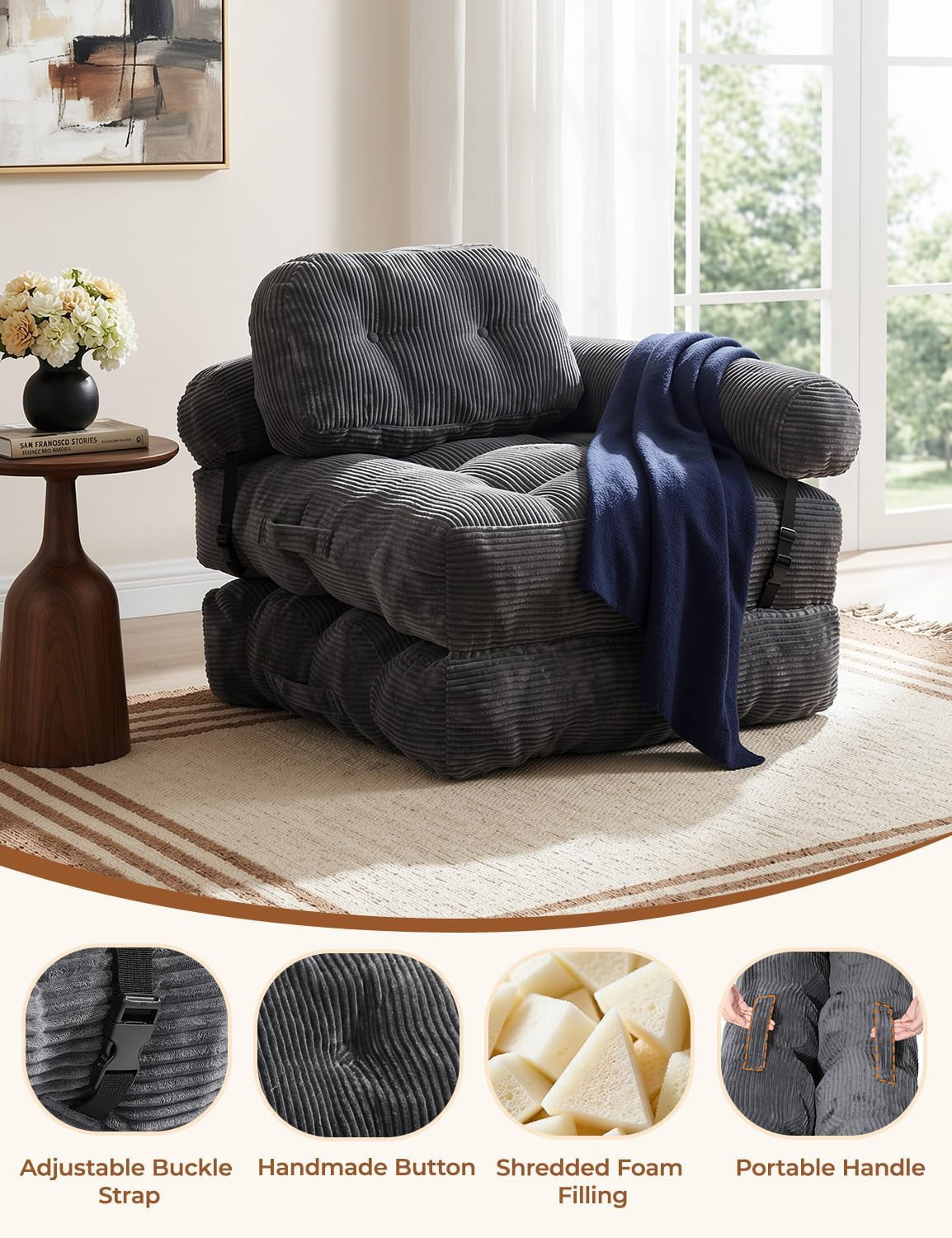 folding-sofa-bed-l-shaped-couch-back-support-and-arm-pillow-futon