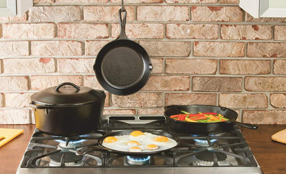 BOLD Pre-Seasoned Cast Iron Dutch Oven with Lid, 7 Quart | Exclusive BOLD Design-Forward 7 Quart Dutch Oven with Lid & Dual Handles for Oven, Stove, Grill & Campfire6