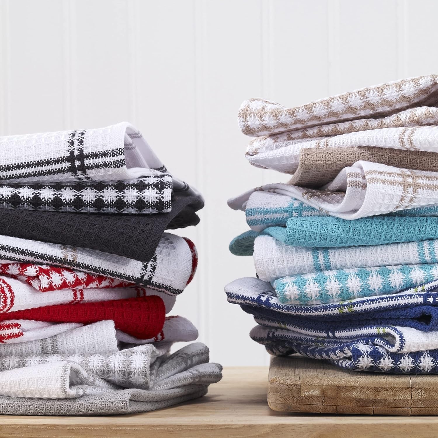 premium-waffle-dish-cloths-highly-absorbent-super-soft-long-lasting-100-cotton-12x13-towel-for-cleaning-drying-4-pack-sand