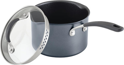 A1 Series with Scratchdefense Technology Nonstick Induction Cookware/Pots and Pans Set, 10 Piece - Graphite14