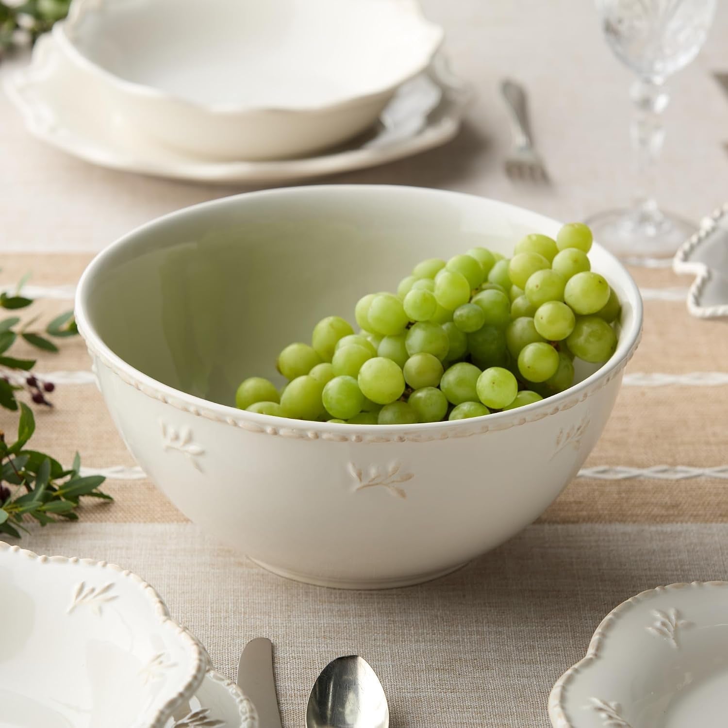 heritage-large-mixing-bowl-10-75-classic-ivory-stoneware-bowl-with-embossed-leaf-motif-beaded-rim-durable-farmhouse-kitchen-bowl-for-baking-serving-entertaining