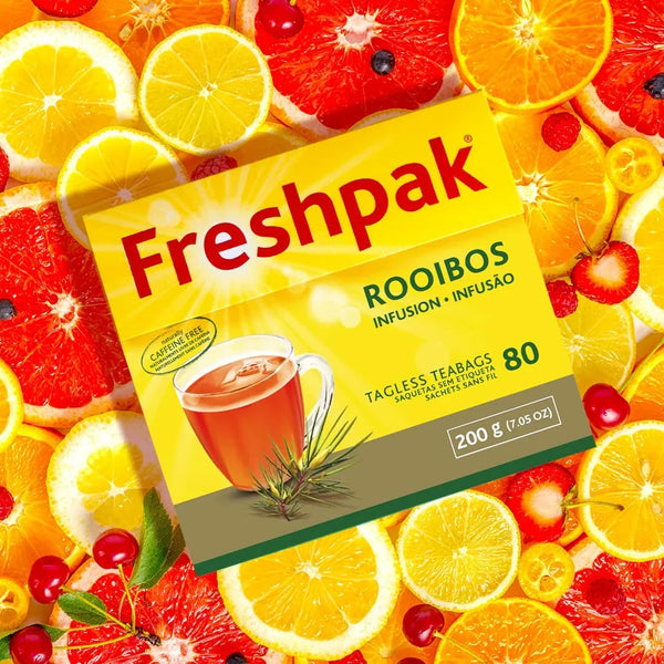 ® Rooibos Tea | 80 Tagless Teabags | Packed at Source in South Africa | Natural Premium Rooibos | Naturally Caffeine Free | Keto Friendly | Non GMO |4