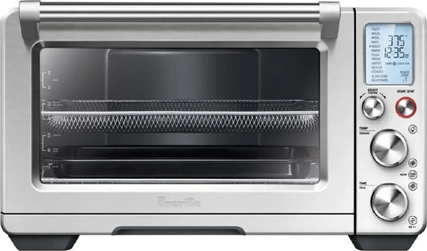 Breville BOV900BSS Smart Oven Air Fryer Pro, Brushed Stainless Steel | Roast, Bake, Dehydrate and More with Countertop Oven'S 13 Functions | Convection Setting Reduces Cook Time by up to 30%1