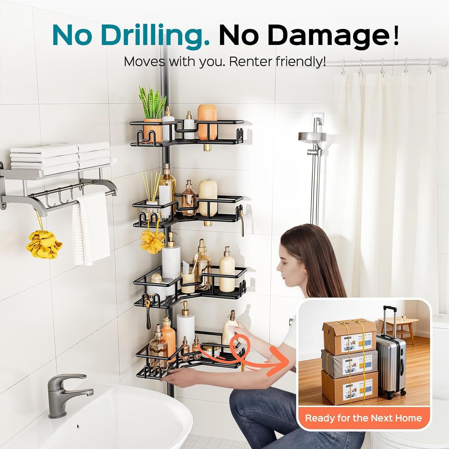 shower-caddy-tension-pole-4-tier-adjustable-corner-organizer-black