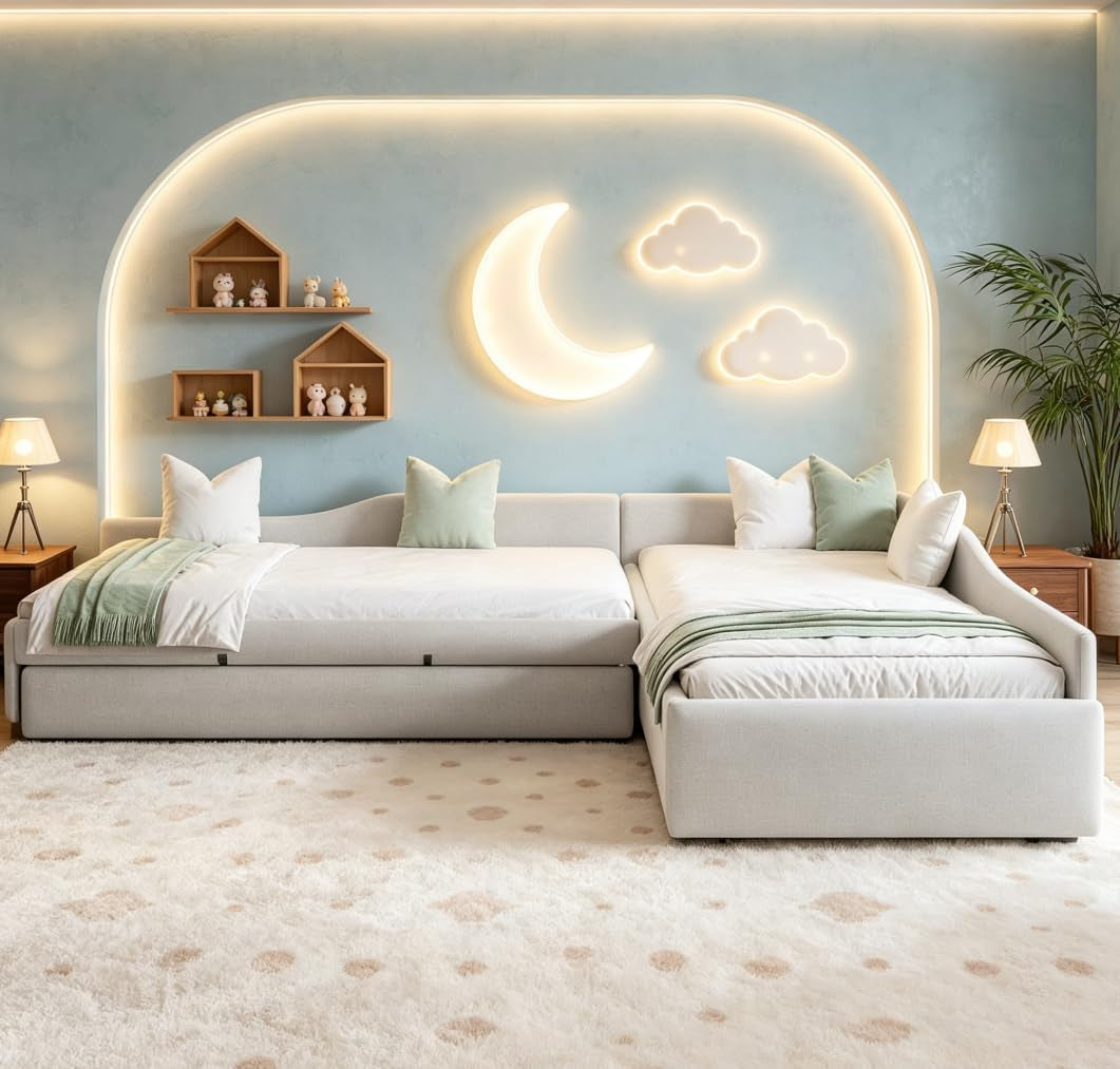 l-shaped-twin-corner-bed-for-2-kids-upholstered-double-twin-platform-bedframe-with-trundle-and-drawer-bluish