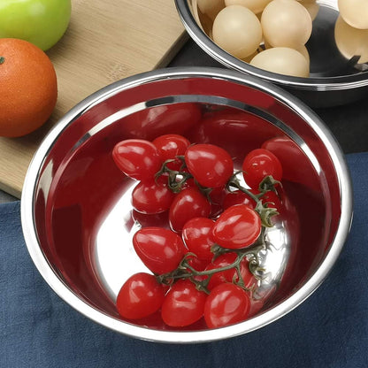 6-Pack Stainless Steel Mixing Bowl, Serving Bowls4