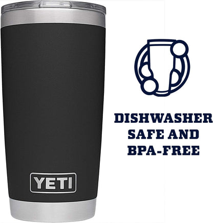 Rambler 20 Oz Stainless Steel Vacuum Insulated Tumbler W/Magslider Lid4