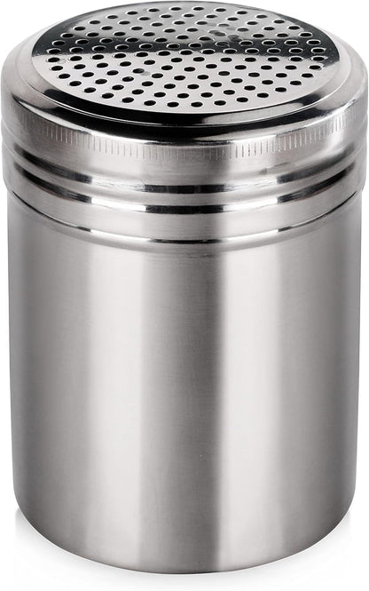 Stainless Steel Dredge Shaker, 10-Ounce, Set of 22