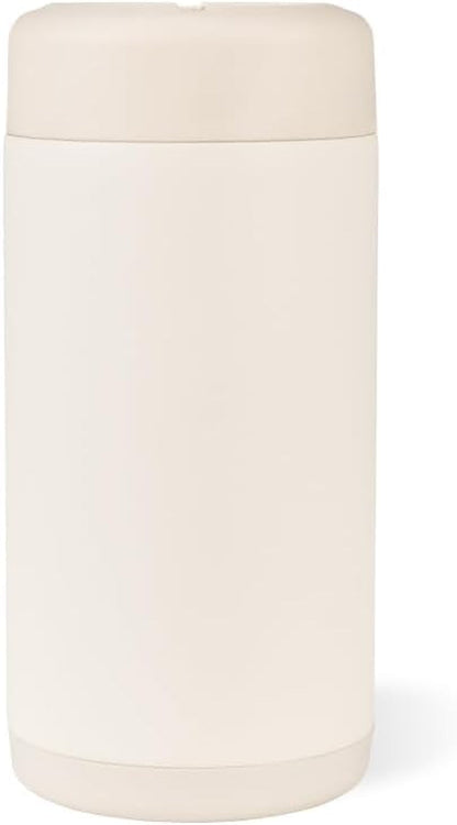 Slim Can Cooler 12 Oz, Stainless Steel Can Holder, Cream2