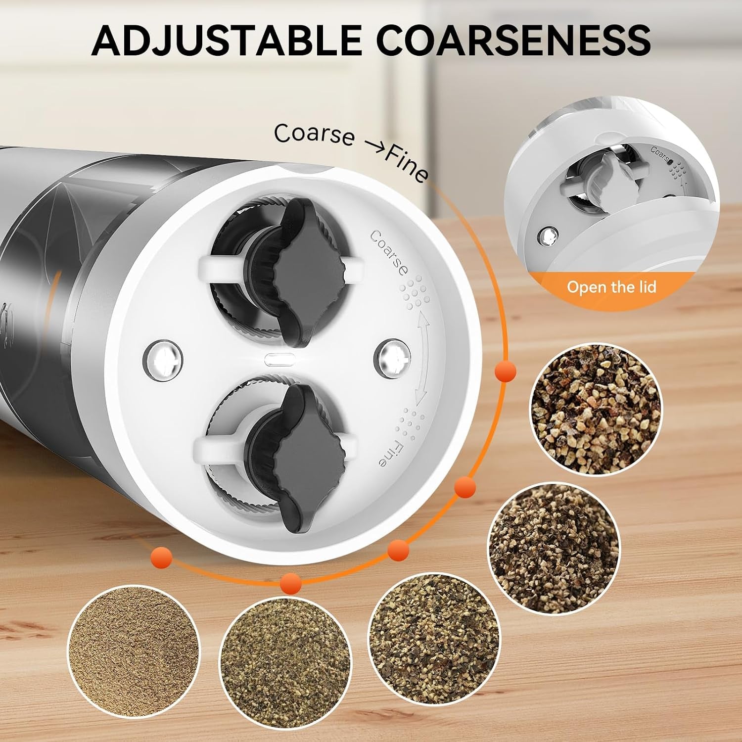 2-in-1-electric-salt-and-pepper-grinder-set-usb-rechargeable-automatic-salt-and-pepper-mill-shakers-with-battery-display-led-light-adjustable-coarsenesswhite