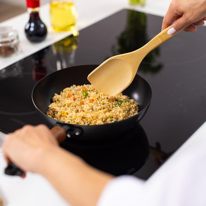 Joyce Chen Classic Series 9.5-Inch Ceramic Nonstick Carbon Steel Stir Fry Pan7