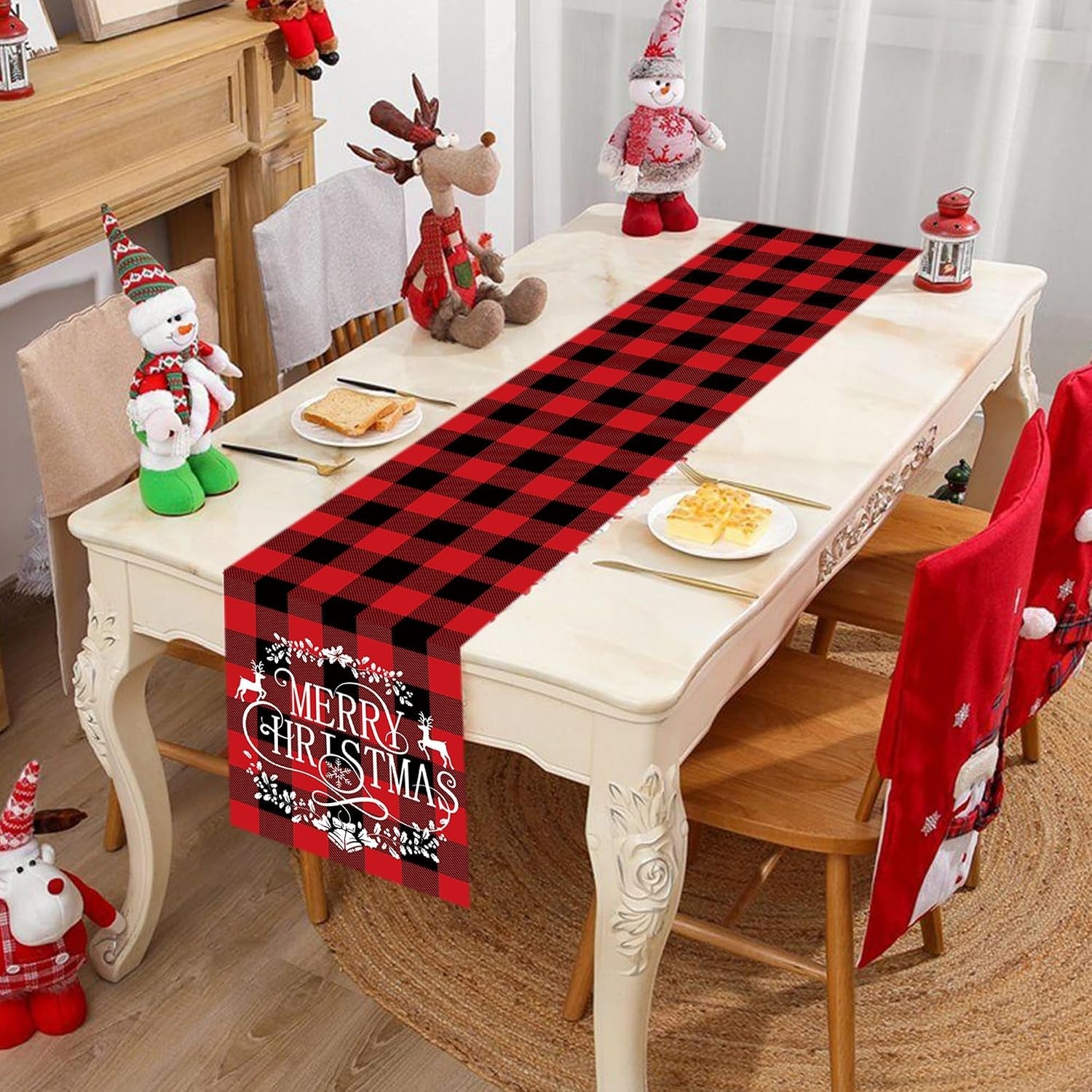 red-and-black-buffalo-plaid-christmas-table-runner-winter-christmas-holiday-linen-table-runner-dining-table-home-party-decoration-13-x-72-inch