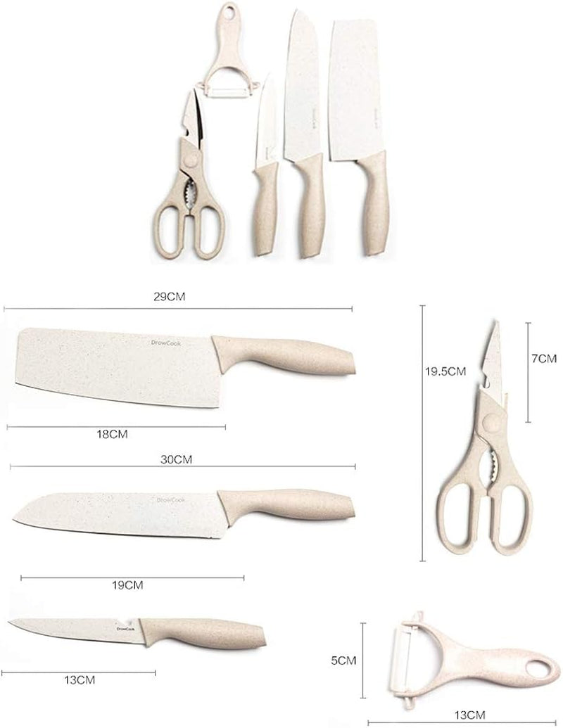 cutlery-baby-food-scissors-stainless-steel-chef-kitchen-knife-set-five-pieces-nakiri-steak-santoku-serrated-paring-knife-set-with-kitchen-shears-peeler-for-vegetable-fruit-potato-ceramics-beige