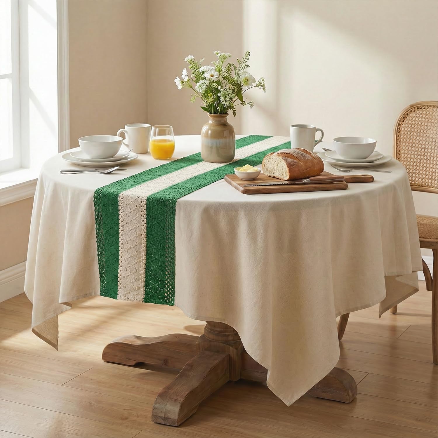 dark-green-table-cloth-heavy-weight-60-104-inch-rectangular