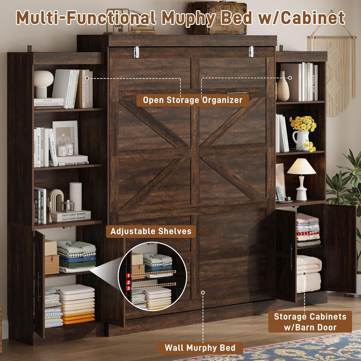queen-size-murphy-bed-w-2-storage-cabinet-2-led-light-farmhouse-wood-hidden-foldable-wall-bed-frame-storage-bed-cabinet-for-bedroom-office-space-saving-no-box-spring-needed-brown