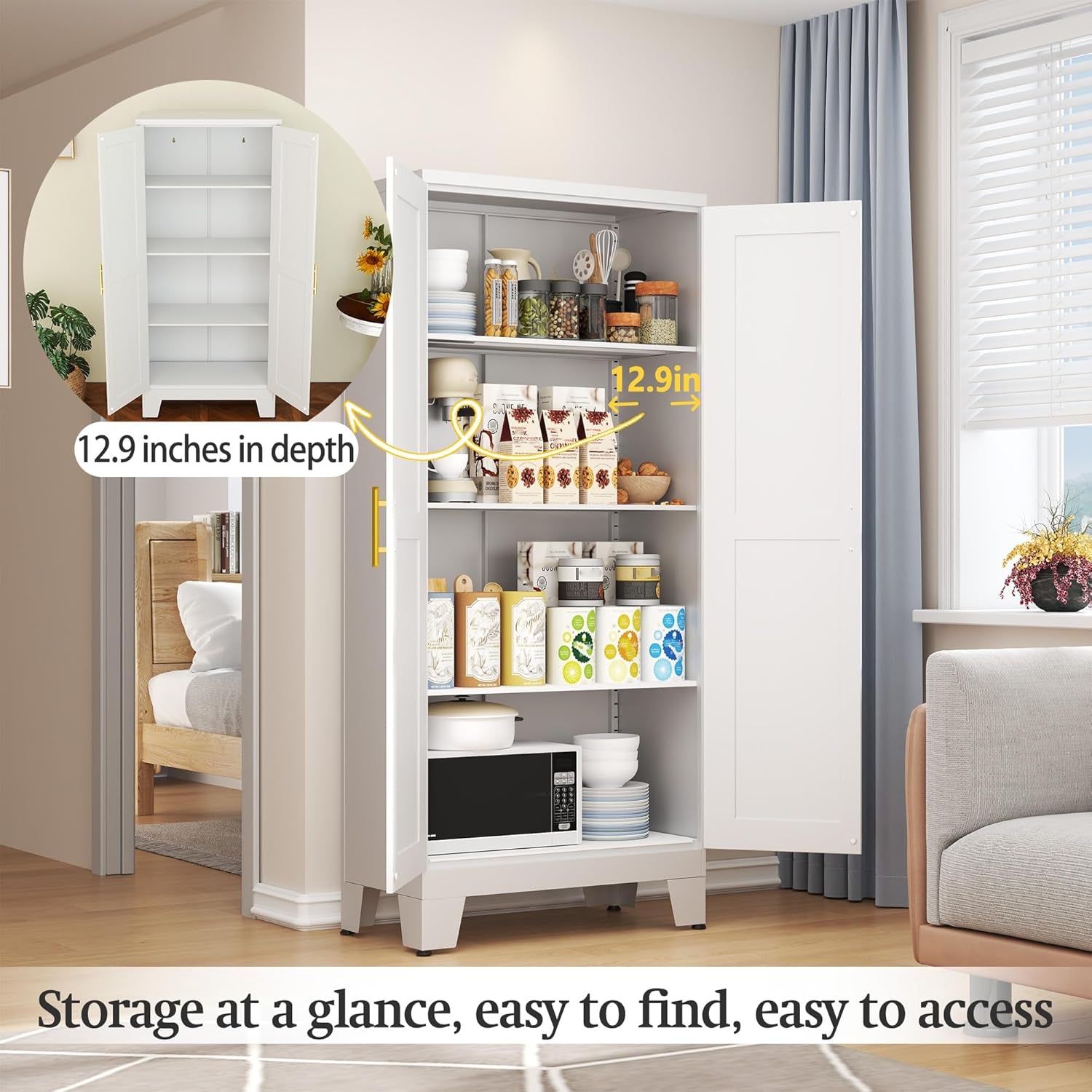 white-metal-storage-cabinet-61-kitchen-pantry-cabinets-for-office