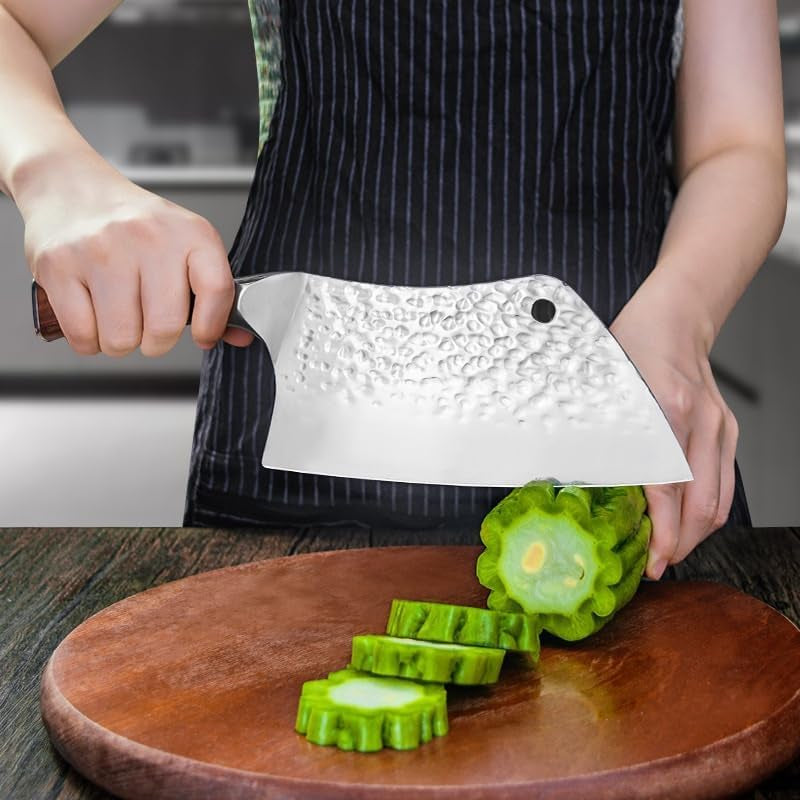 meat-cleaver-8-inch-household-hand-forged-chopping-dual-use-knife-hammered-ultra-sharp-chopping-vegetables-kitchen-knife