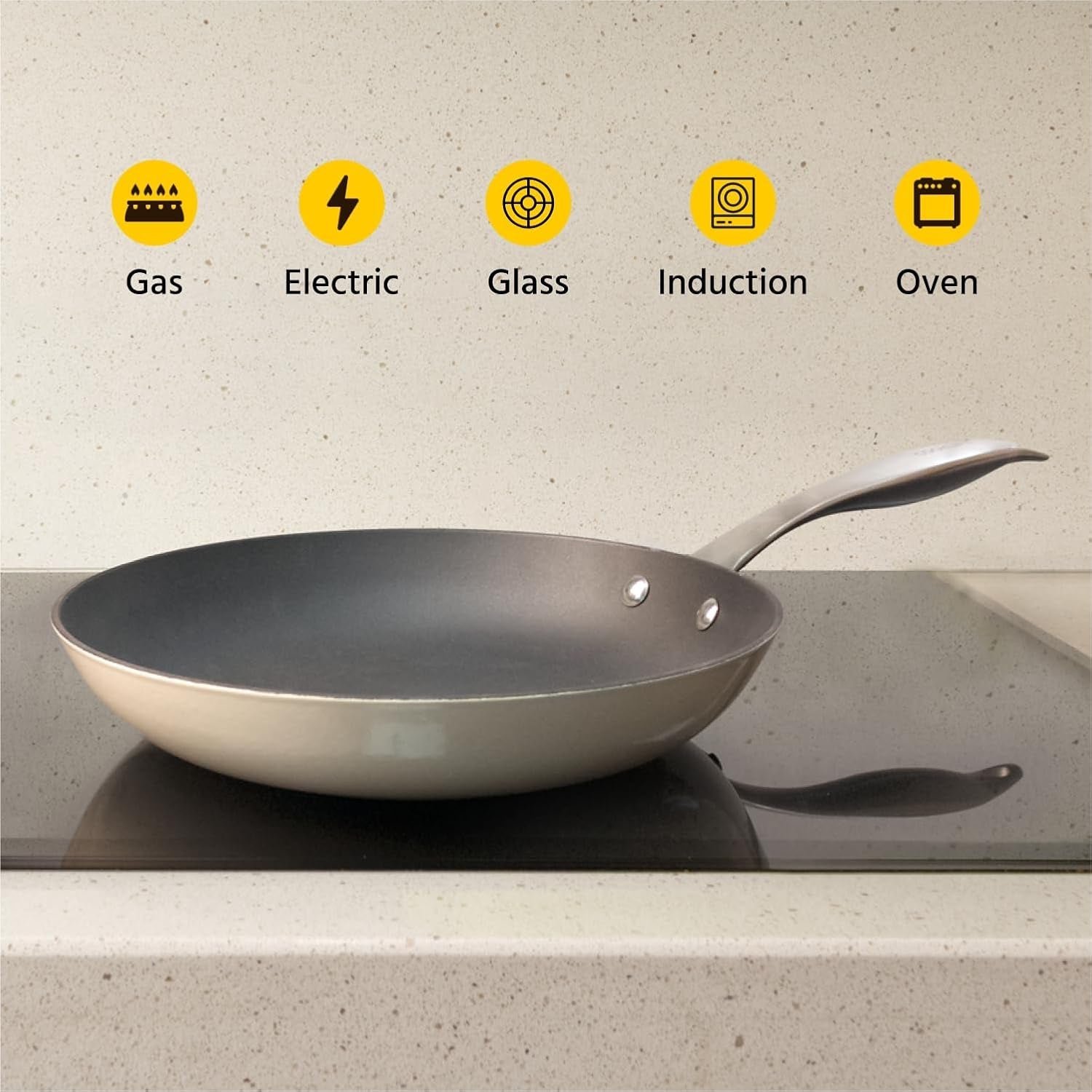 10-25-inch-lightweight-enameled-cast-iron-frying-pan-toxin-free-oven-safe-up-to-500-f-or-on-stovetop-cast-iron-skillet-for-cook-bake-antique-white