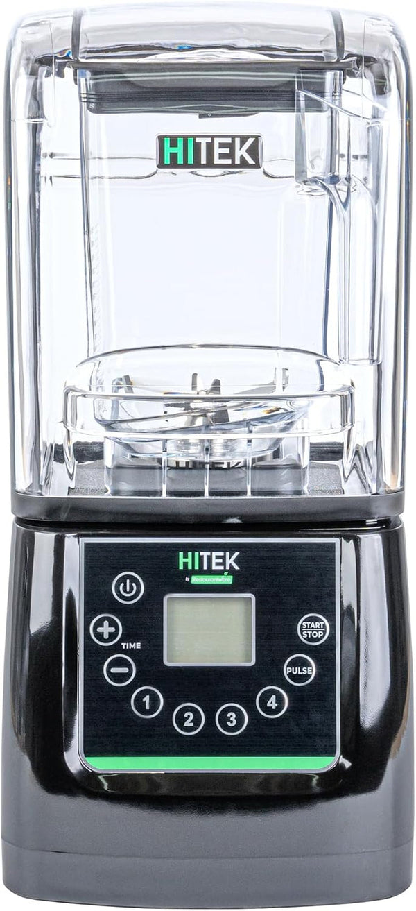 '-Hi Tek 3 HP Commercial Blender, 1 Variable Speed Heavy-Duty Blender - 48-Ounce Tritan Jar, Sound Enclosure, White Plastic, Industrial, Programmable Touchpad13
