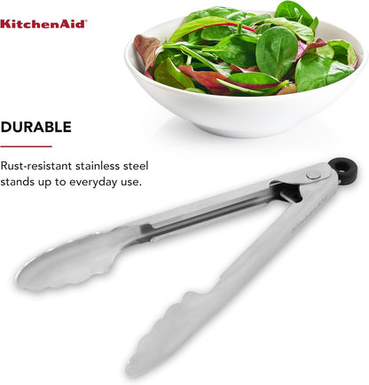 Kitchenaid Stainless Steel Tongs, 7 Inch3
