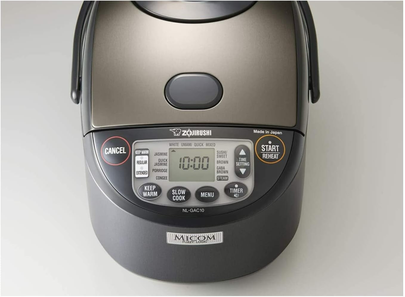 zojirushi-nl-gac10bm-5-5-cup-umami-micom-rice-cooker-and-warmer-black-lcd-controls-nonstick-inner-pan-slow-cook-function