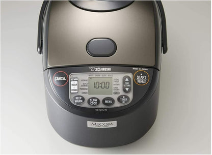 Zojirushi Nl GAC10BM 5.5 Cup Umami Micom Rice Cooker and Warmer (Black) | LCD Controls, Nonstick Inner Pan, Slow-Cook Function7