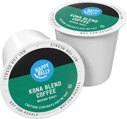 an Amazon Brand -Medium Roast Coffee Pods, Kona Blend, Compatible with Keurig 2.0 K-Cup Brewers, 100 Count1