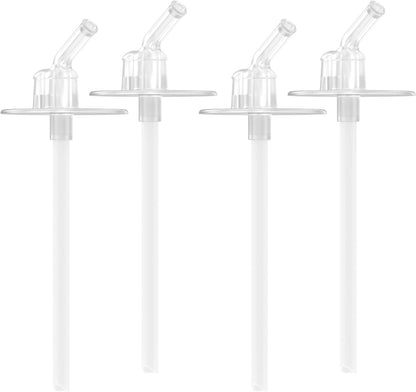 Funtainer 12 Ounce Insulated Kids Water Bottle Replacement Straws, 4 Straws2