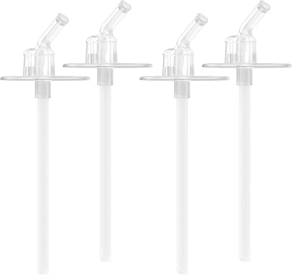 Funtainer 12 Ounce Insulated Kids Water Bottle Replacement Straws, 4 Straws2