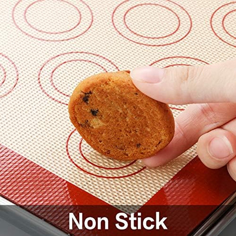 baking-sheet-with-cooling-rack-baking-mat-set-set-of-6-stainless-steel-cookie-pan-with-cooling-rack-2-sheets-2-racks-2-mats-baking-pan-size-16-x-12-x-1-inch-easy-clean
