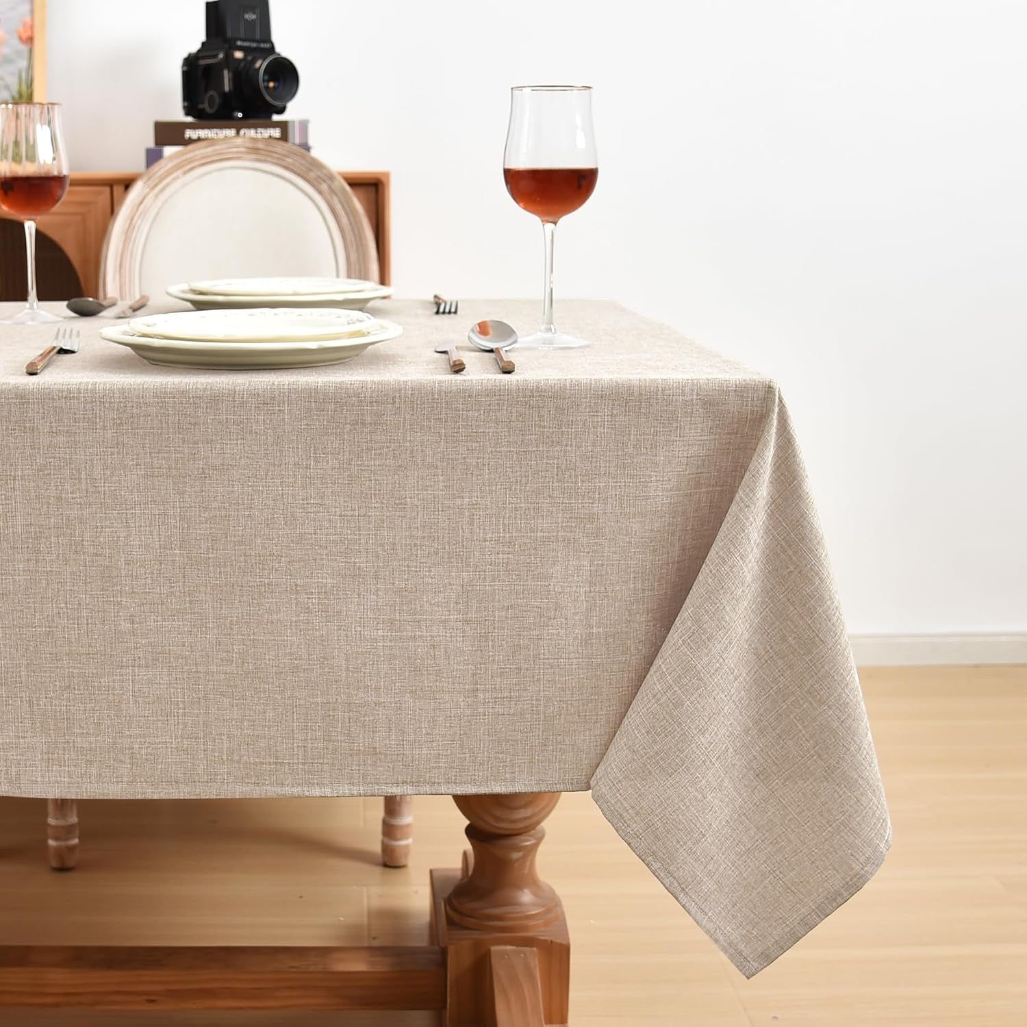 2-pack-beige-faux-linen-tablecloths-rectangle-60x84-inch