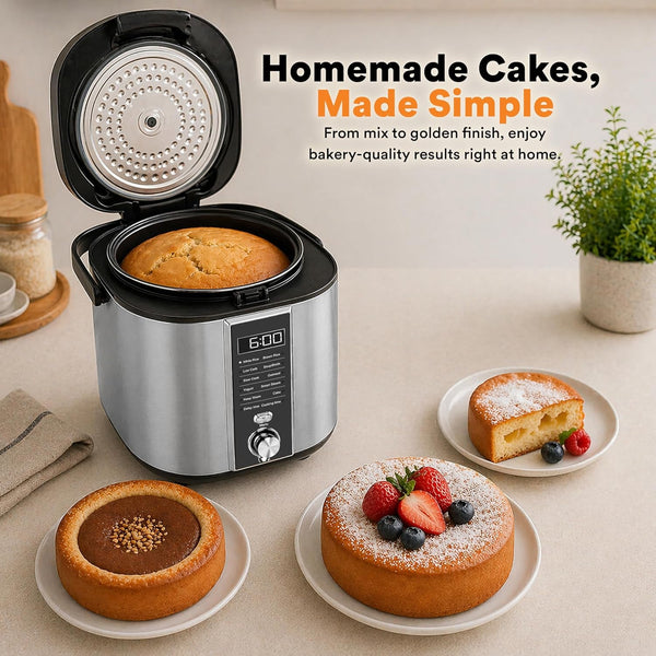 Top Chef 11-In-1 Digital Multicooker with Rice Cooker, Slow Cooker, Yogurt Maker and Steamer, One-Touch Presets, LED Display, Nonstick Pot, Keep Warm, 6-Cup Capacity6
