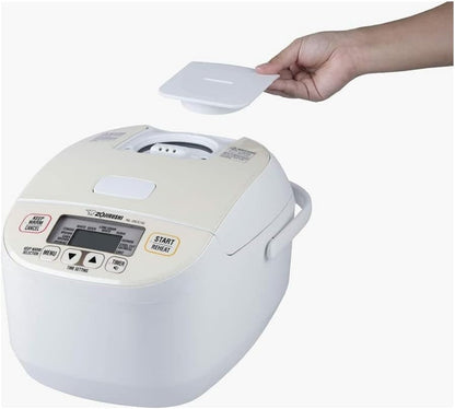 Zojirushi NL-DCC10CP Micom Rice Cooker & Warmer, 5.5 Cups, Pearl Beige7