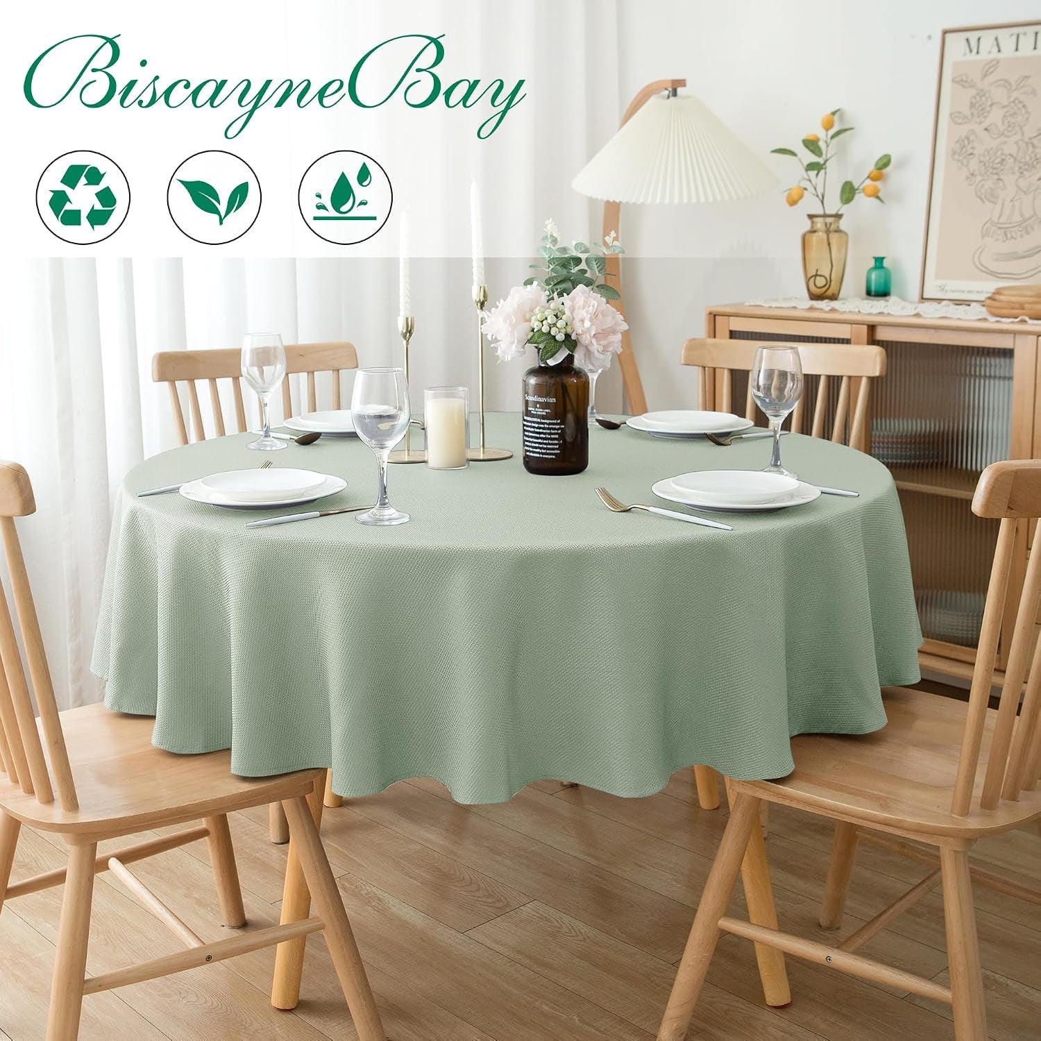 round-tablecloth-60-inch-sage-outdoor-fabric-table-cover-small-circle-folding-table-cloths-linen-water-resistant-washable-for-kitchen-dining-picnic-patio-outdoor-party-restaurant-tables