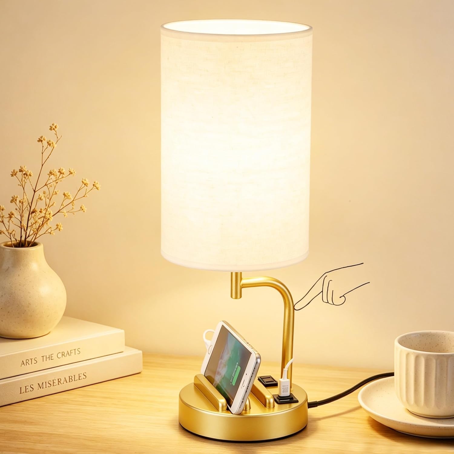 touch-control-usb-table-lamp-with-usb-c-a-ac-outlet-3-way-dimmable-bedside-lamp-modern-nightstand-lamps-for-bedroom-living-room-guest-room-office-bulb-included-gold