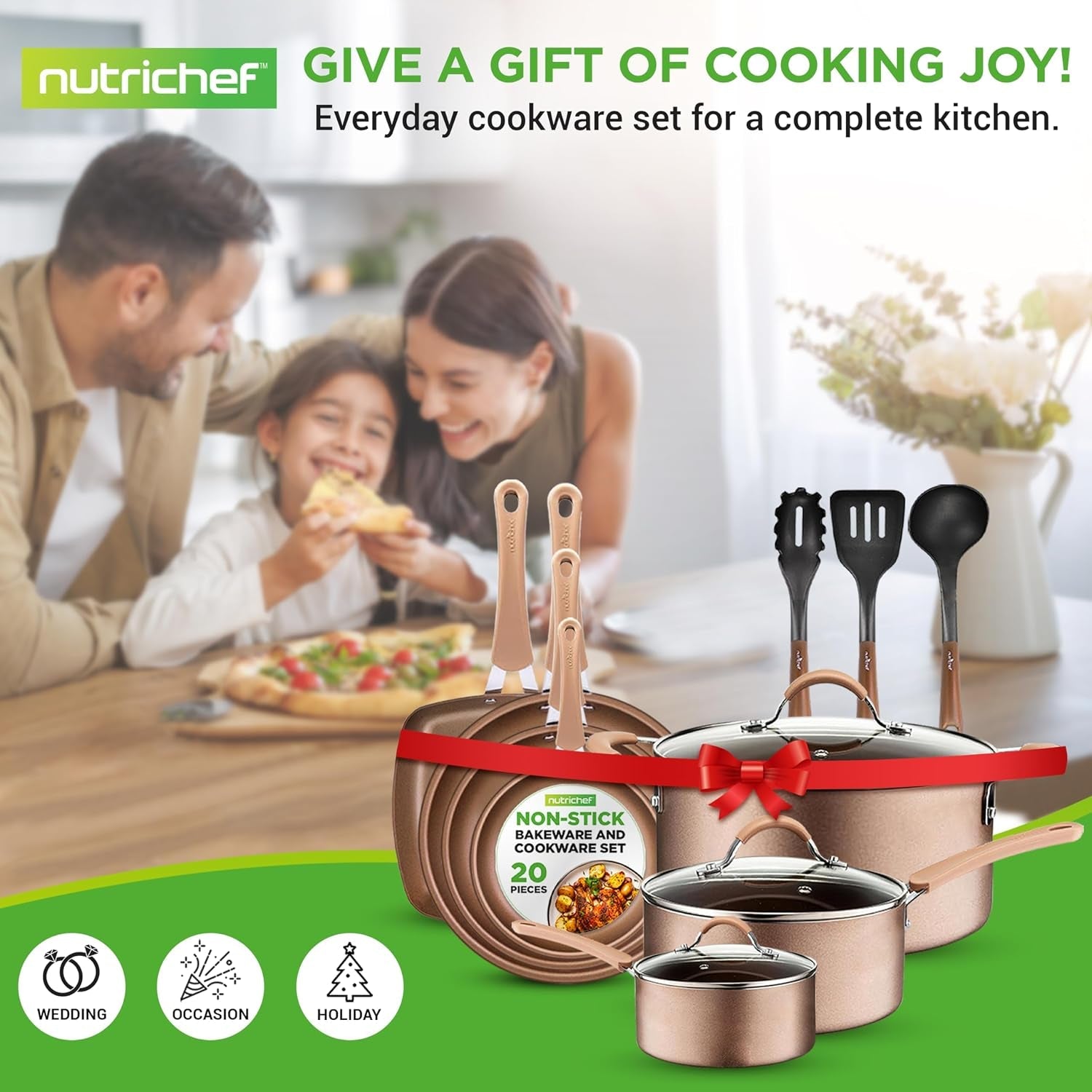 14-piece-non-stick-kitchen-cookware-set-w-saucepan-frying-pans-cooking-pots-dutch-oven-pot-lids-utensil-gold