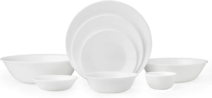 Winter Frost White, Chip Resistant, 50-Piece Dinnerware Set2
