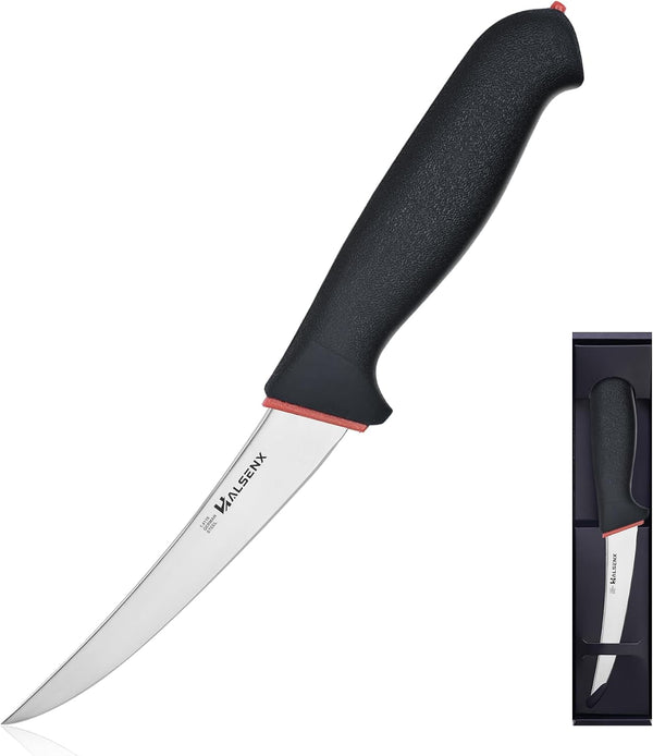 5" Boning Knife, Professional Meat Trimming with Softgrip Handle1