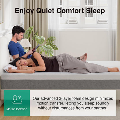Queen Size Mattress, 10 Inch Memory Foam Mattress Queen in a Box5