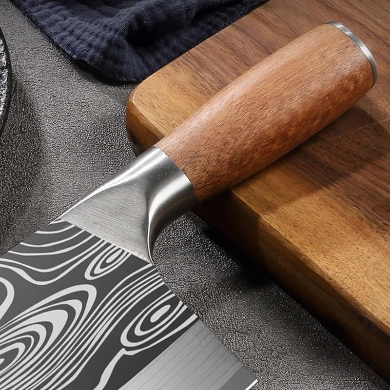 meat-cleaver-8-inch-damascus-pattern-chopping-butcher-slicing-knife-vegetable-cutting-wood-hanlde-ultra-sharp-kitchen-knife