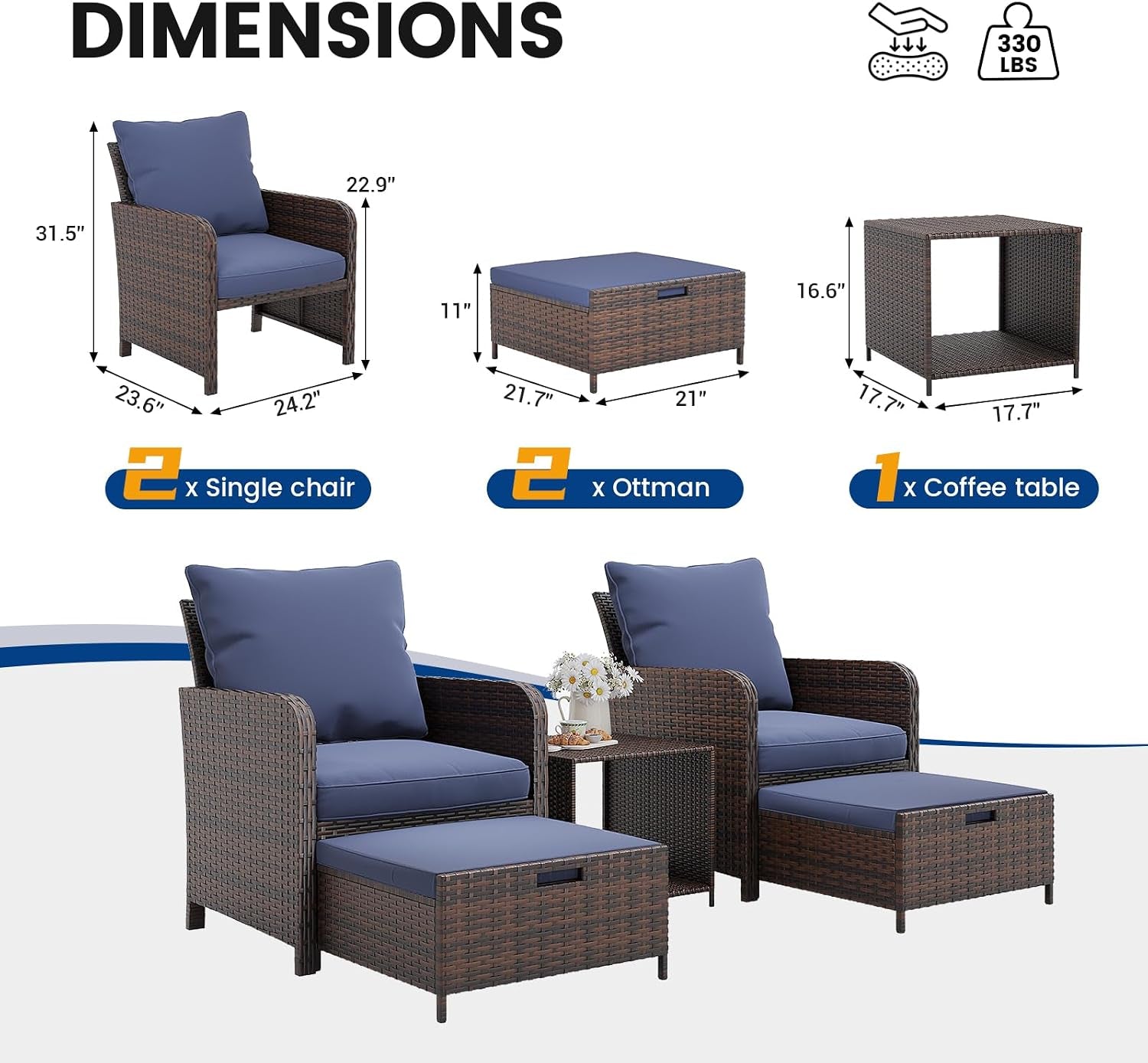balcony-furniture-space-saving-patio-chairs-with-ottoman