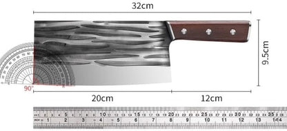 Meat Cleaver, 8 Inch Forged Kitchen Knife Household Ultra-Sharp Slicing Knives Chopping Dual-Purpose Knife Bone Cutter2