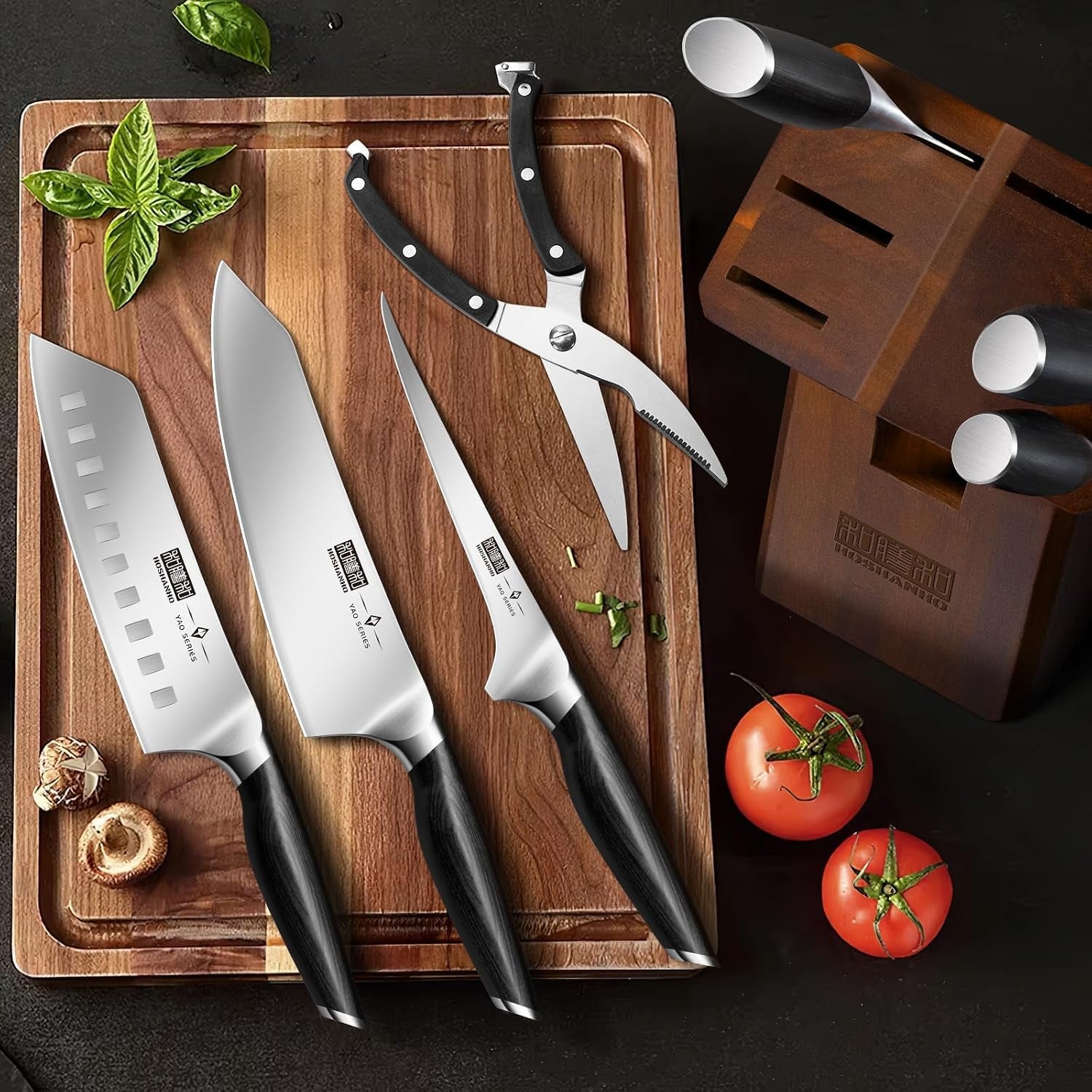 8pcs-knife-set-razor-sharp-japanese-kitchen-knife-set-with-block-high-carbon-powder-steel-knife-block-set-professional-chef-knives-set-with-scissors-ergonomic-pakkawood-handle-gifts