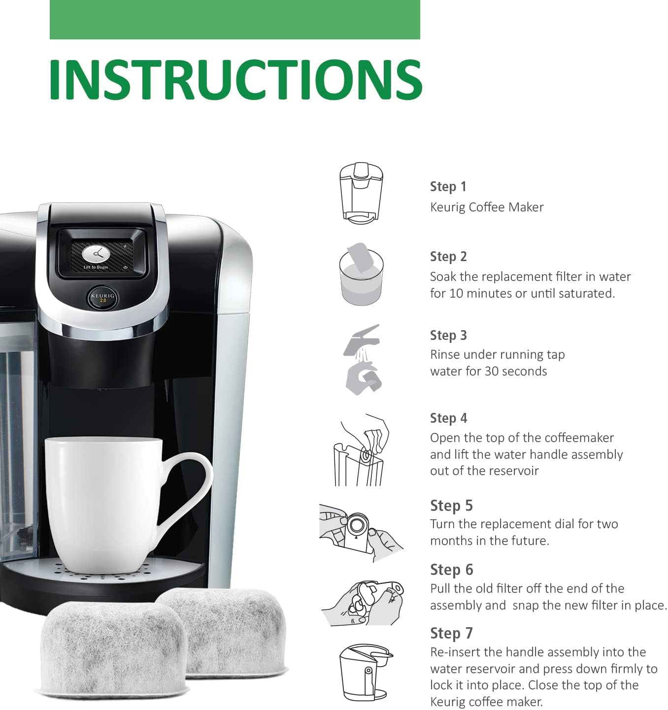 pack-of-6-replacement-charcoal-water-filters-by-housewares-solutions-for-keurig-brewers-keurig-compatible-water-filter-cartridges-universal-fit-not-cuisinart-for-keurig-2-0-1-0-coffee-makers